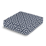 Box Floor Pillow in Sunbrella® Luxe - Indigo