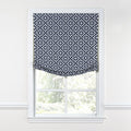 Relaxed Roman Shade in Sunbrella® Luxe - Indigo