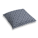Simple Outdoor Floor Pillow in Sunbrella® Luxe - Indigo