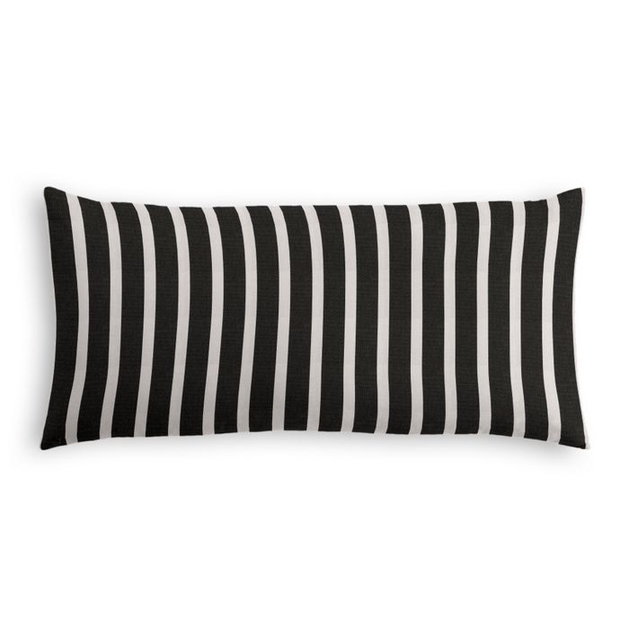 Outdoor Lumbar Pillow in Sunbrella® Shore - Classic