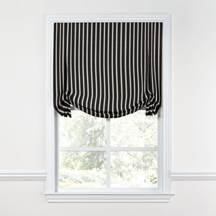Tulip Roman Shade in Sunbrella® Shore - Classic