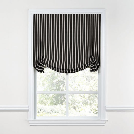 Tulip Roman Shade in Sunbrella® Shore - Classic
