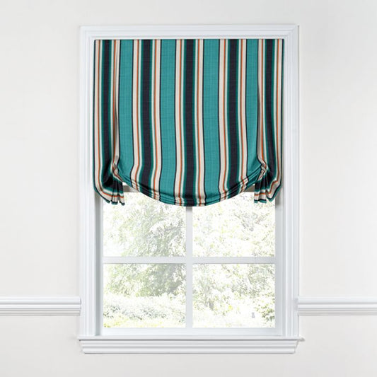 Tulip Roman Shade in Sunbrella® Token - Surfside