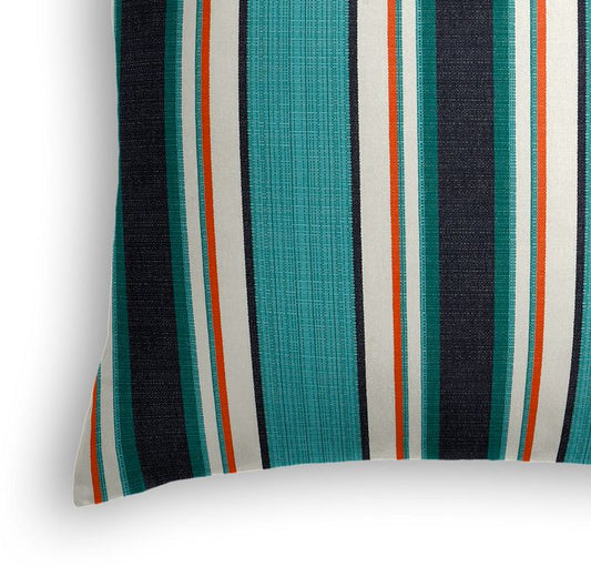 Outdoor Pillow in Sunbrella® Token - Surfside