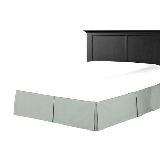 Tailored Bedskirt in Baldwin - Cornflower