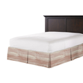 Tailored Bedskirt in Up In The Sky - Blush