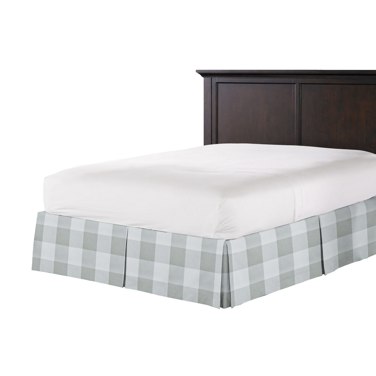 Tailored Bedskirt in Falmouth - Asphalt