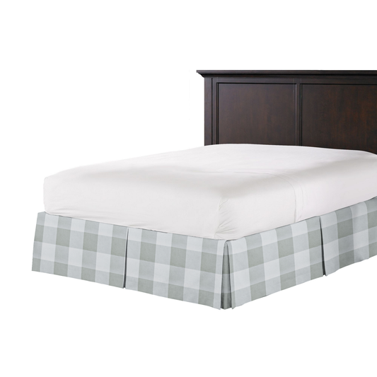 Tailored Bedskirt in Falmouth - Asphalt