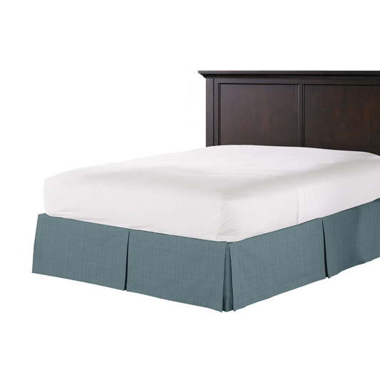 Tailored Bedskirt in Moray - Chambray