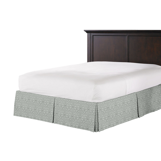 Tailored Bedskirt in Palazzo - Gray