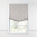 Relaxed Roman Shade in Take A Fancy - Pewter