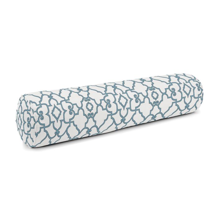 Bolster Pillow in The Taj - Aquatic
