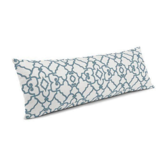 Large Lumbar Pillow in The Taj - Aquatic