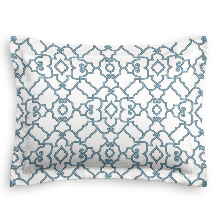 Pillow Sham in The Taj - Aquatic