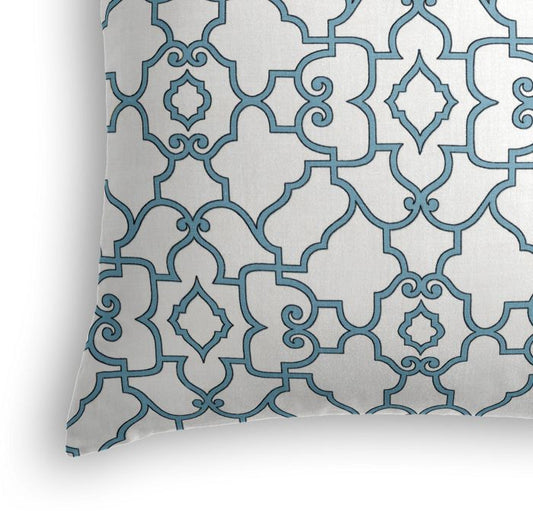 Throw Pillow in The Taj - Aquatic