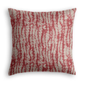 Throw Pillow in Rope Walk - Grenadine