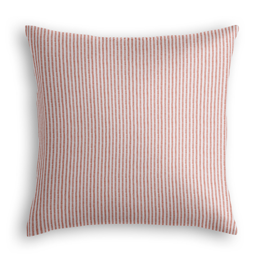 Throw Pillow in Baldwin - Scarlet