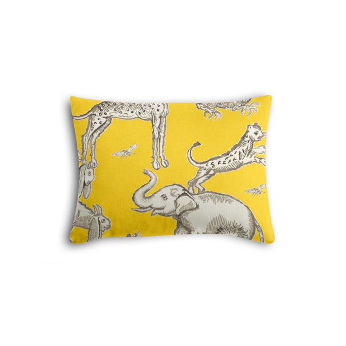 Boudoir Pillow in Tobi Fairley Langdon - Yellow