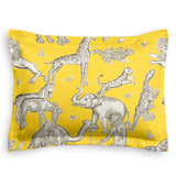 Pillow Sham in Tobi Fairley Langdon - Yellow