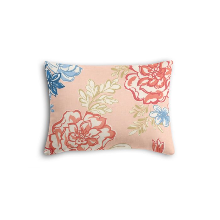 Boudoir Pillow in Tobi Fairley Lizzie - Blush