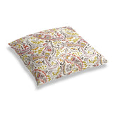 Simple Floor Pillow in Tousey - Quarry
