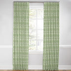 Euro Pleat Drapery in Trellis Like It Is - Meadow