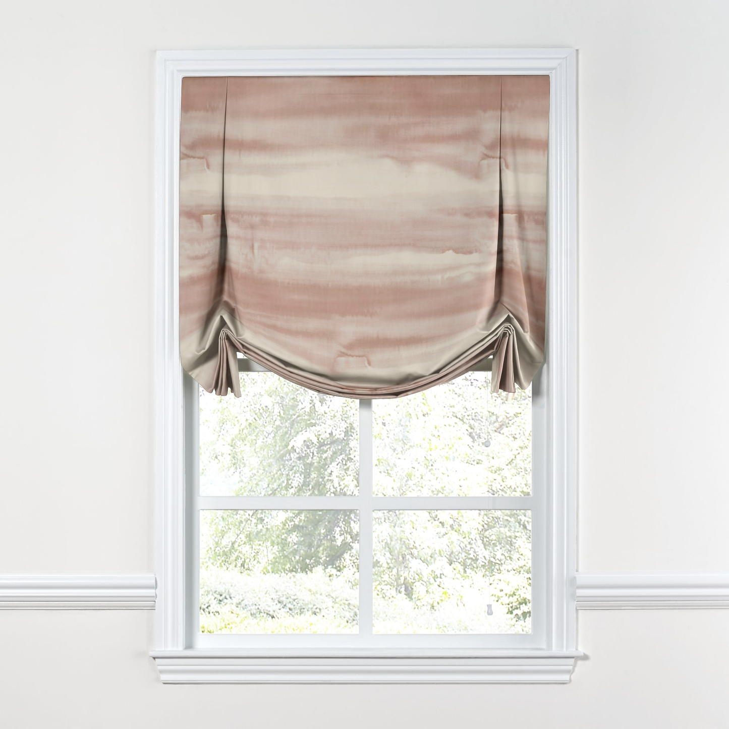 Tulip Roman Shade in Up In The Sky - Blush