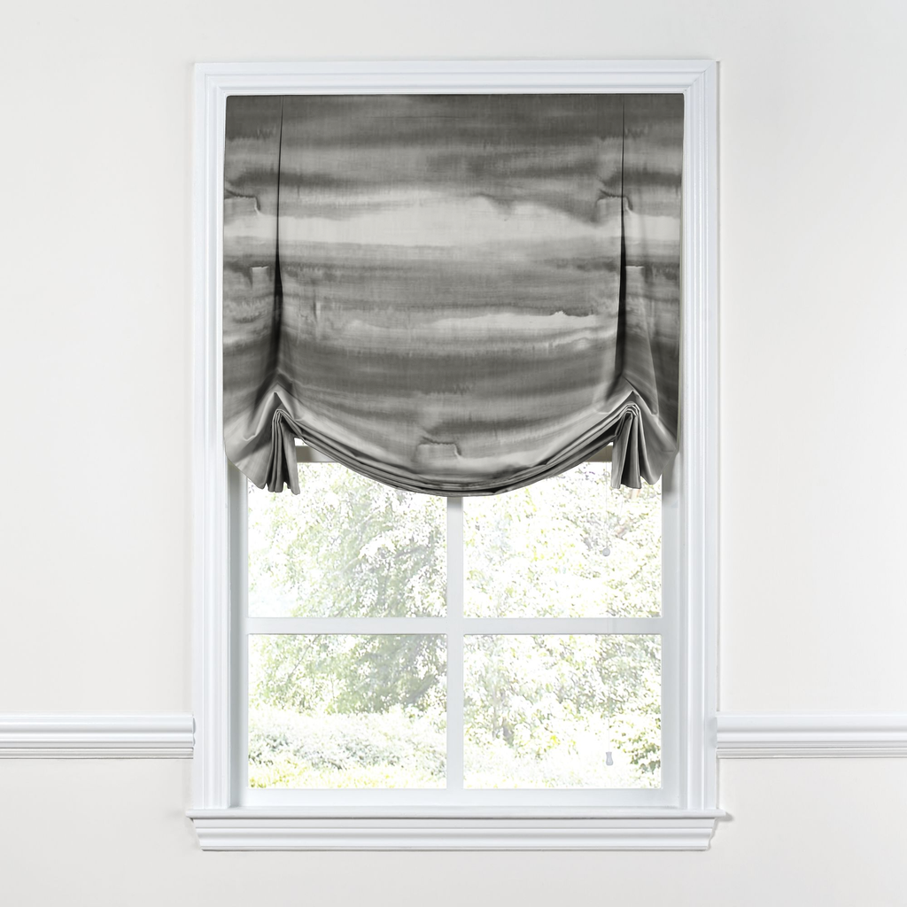 Tulip Roman Shade in Up In The Sky - Grey