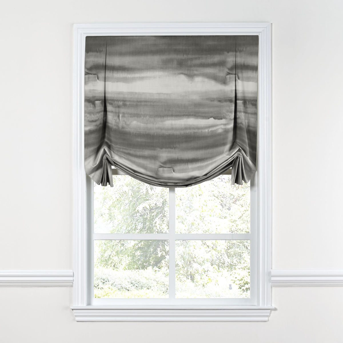 Tulip Roman Shade in Up In The Sky - Grey