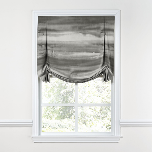 Tulip Roman Shade in Up In The Sky - Grey