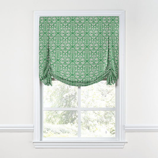 Tulip Roman Shade in Palazzo - Lagoon