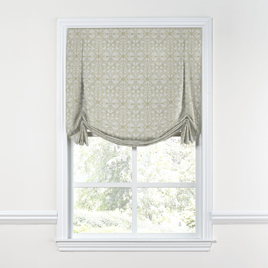 Tulip Roman Shade in Palazzo - Linen
