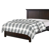 Duvet Cover in Twig Out - Black