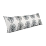 Large Lumbar Pillow in Twig Out - Black