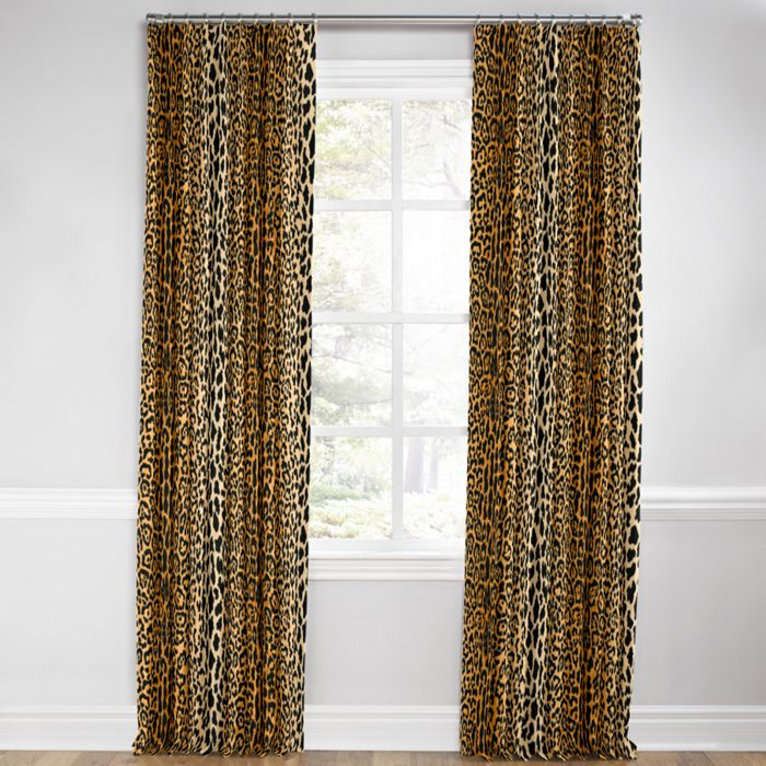 Euro Pleat Drapery in Untamed - Natural