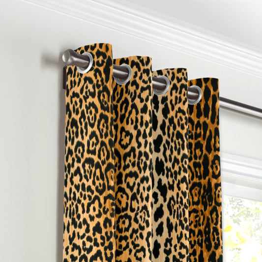 Grommet Drapery in Untamed - Natural