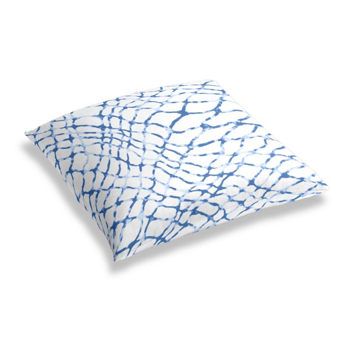 Simple Floor Pillow in Waterpolo - River