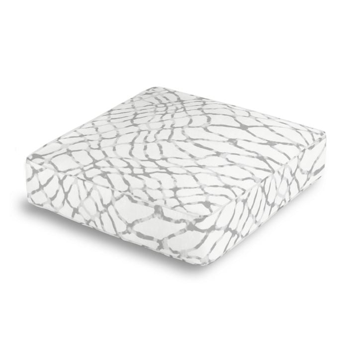 Box Floor Pillow in Waterpolo - Stone