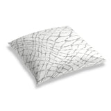 Simple Floor Pillow in Waterpolo - Stone