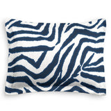 Pillow Sham in Zebra Ikat - Marina
